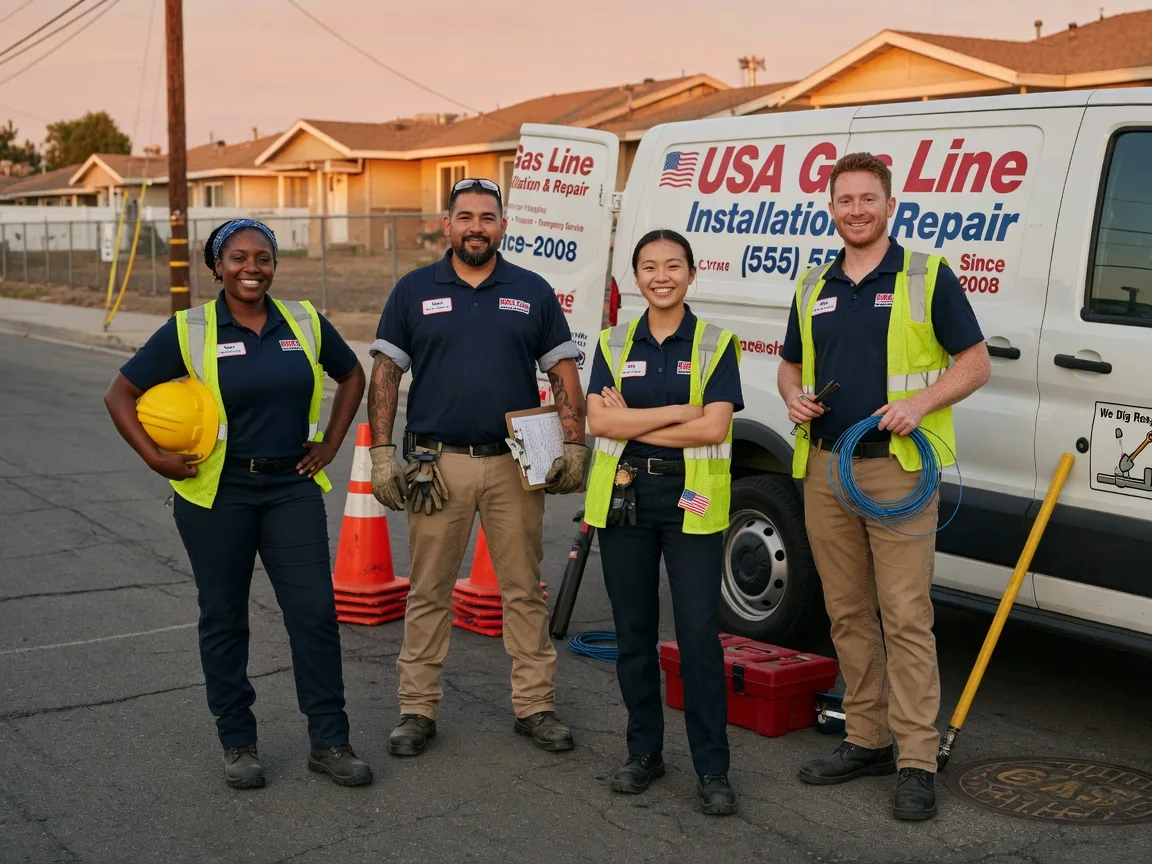 Gas Line Installation company in Ackworth, IA